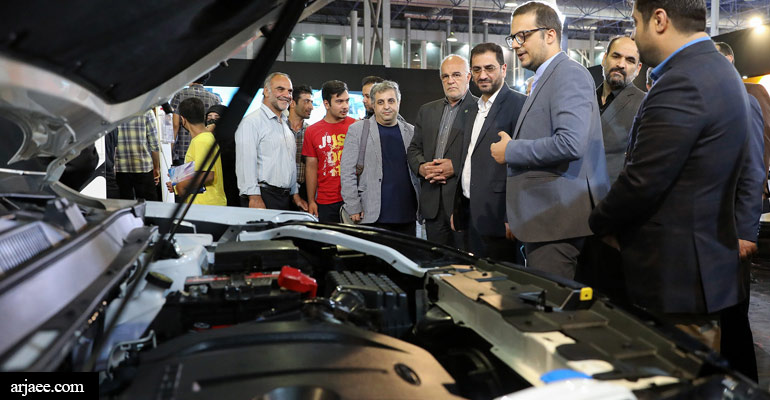 بازدید شهردار مشهد از نمایشگاه خودرو-سید عبدالله ارجائی شیرازی