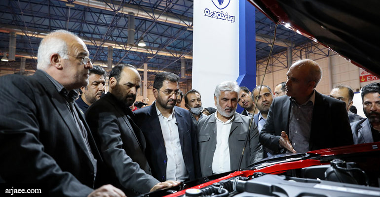 بازدید شهردار مشهد از نمایشگاه خودرو-سید عبدالله ارجائی شیرازی