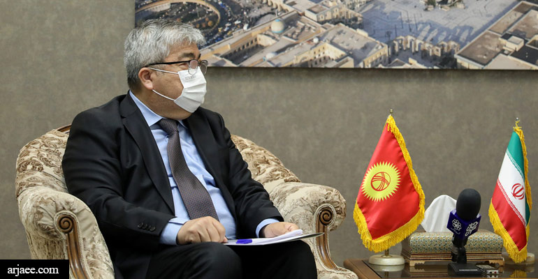 دیدار سفیر قرقیزستان در ایران با شهردار مشهد-سید عبدالله ارجائی شیرازی