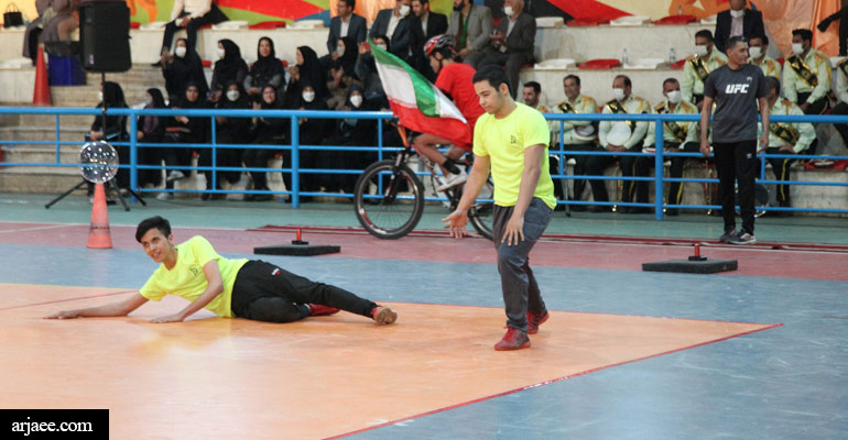 مراسم افتتاحیه بیست و دومین دوره مسابقات ورزشی کارکنان و دانش آموزان با نیازهای ویژه کشور در مشهد-سید عبدالله ارجائی شیرازی