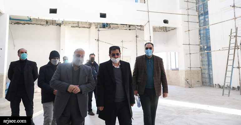 بازدید شهردار مشهد از پروژه‌های منطقه ثامن-سید عبدالله ارجائی شیرازی