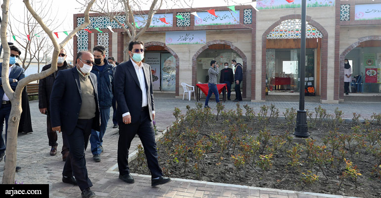 بازدید شهردار مشهد از ایستگاه استقبال از زائر منطقه 10-سید عبدالله ارجائی شیرازی