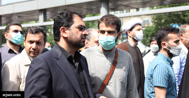 راهپیمایی روز جهانی قدس در مشهد-سید عبدالله ارجائی شیرازی