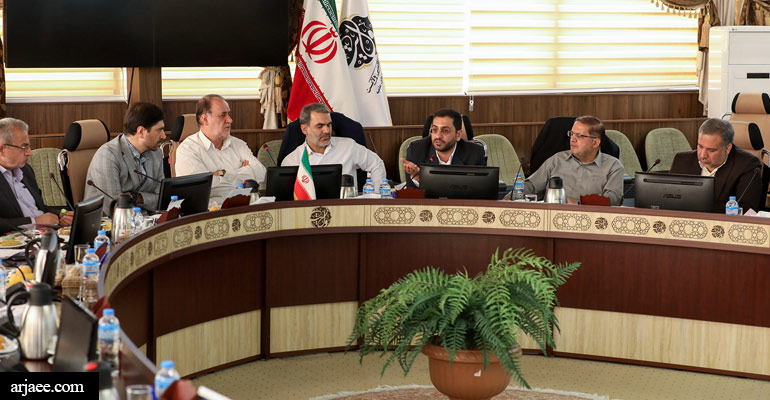 نشست شهردار مشهد با اعضای کمیسیون برنامه و بودجه مجلس شورای اسلامی-سید عبدالله ارجائی شیرازی