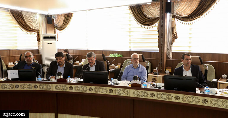 نشست شهردار مشهد با اعضای کمیسیون برنامه و بودجه مجلس شورای اسلامی-سید عبدالله ارجائی شیرازی