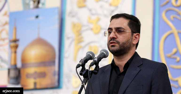 سخنرانی شهردار مشهد در پیش از خطبه های نماز جمعه-سید عبدالله ارجائی شیرازی