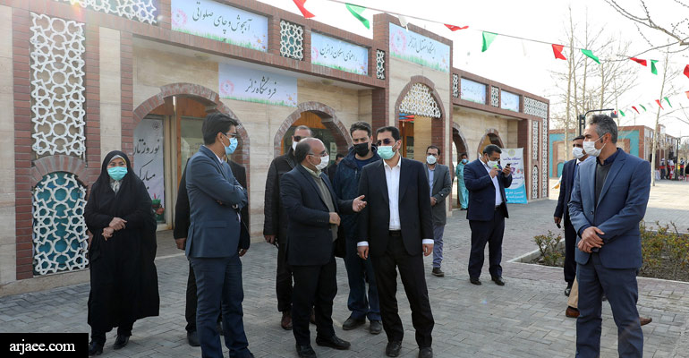 بازدید شهردار مشهد از ایستگاه استقبال از زائر منطقه 10-سید عبدالله ارجائی شیرازی